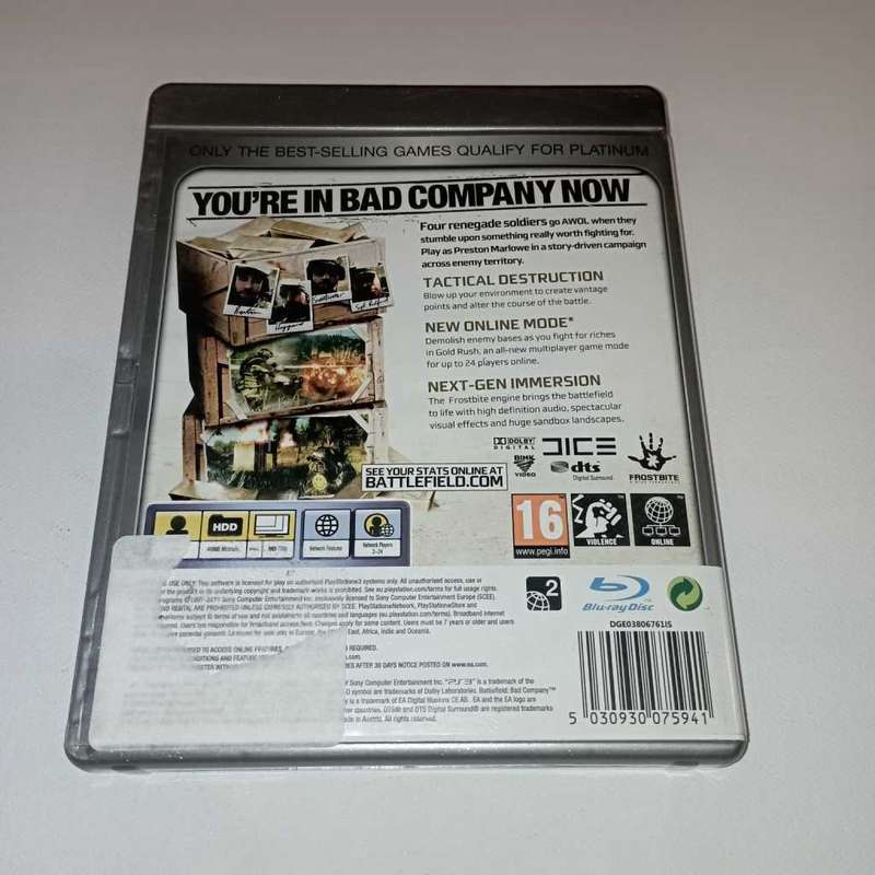 Battlefield: Bad Company [PS3]  **CIB**